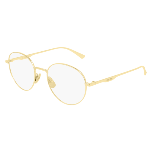 Gucci GG0337O round sunglasses in Gold