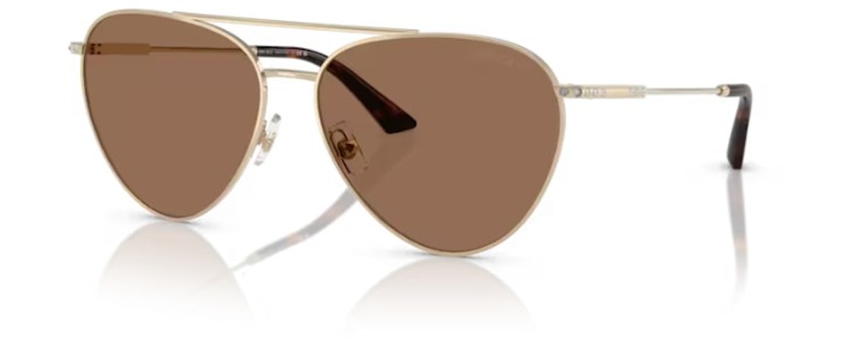 PALE GOLD / DARK BROWN