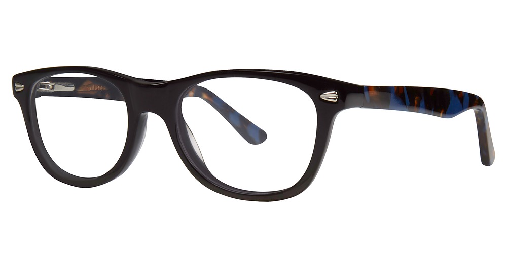 black/blue tortoise
