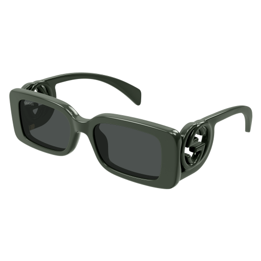 Gucci GG1325S rectangle sunglasses in Grey/Smoke