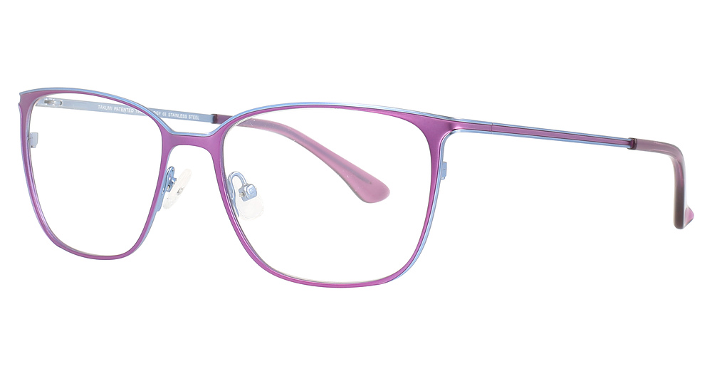 Satin Purple & Light Blue