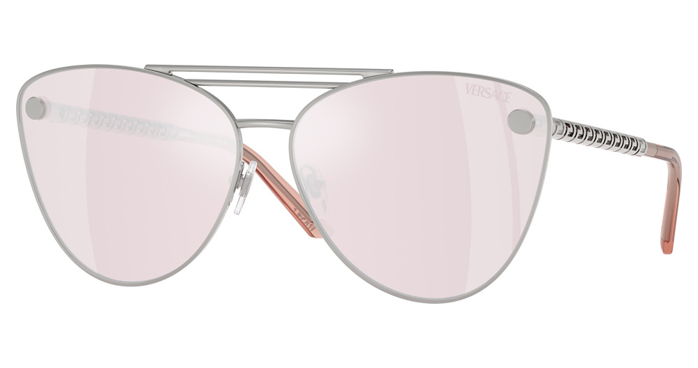 SILVER / PINK MIRROR WHITE