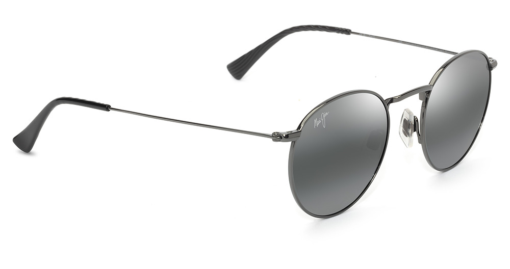 Shiny Dark Ruthenium / Neutral Grey