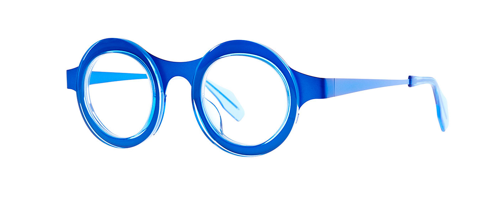 TRANSPARENT SMURF BLUE+ELECTRIC BLUE