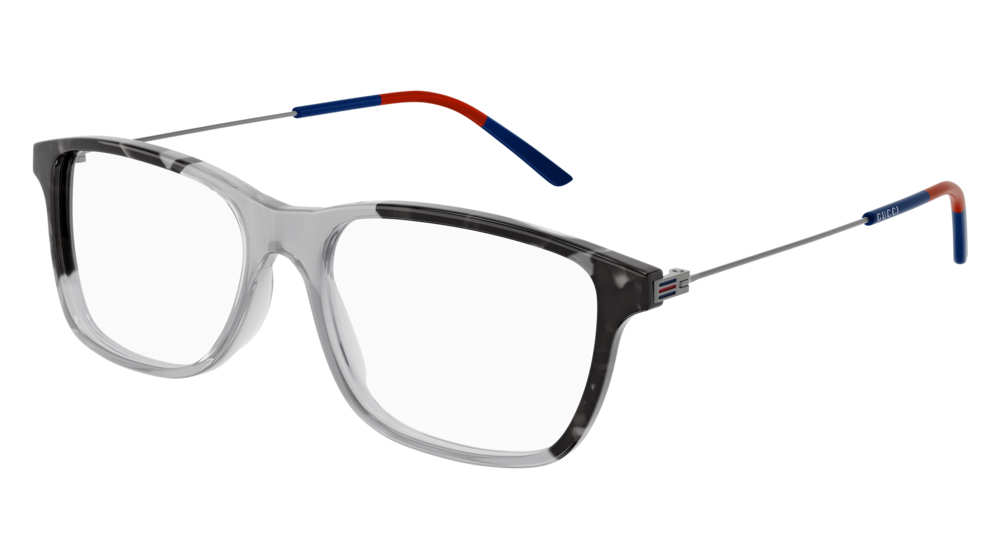 Gucci GG1050O square eyeglasses in Silver
