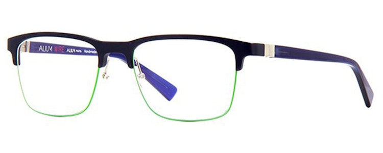 Matte Navy Blue/Chartreuse