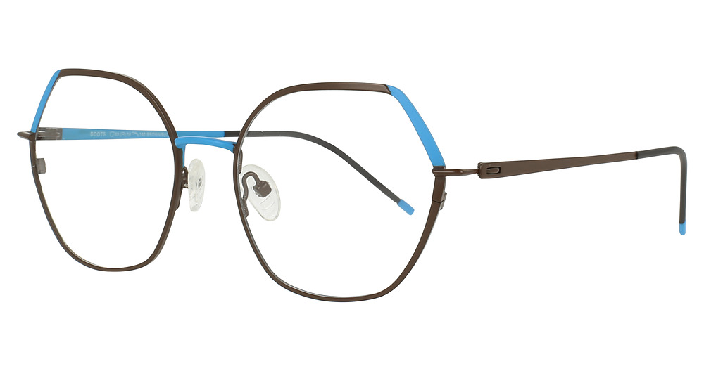 Brown/ Blue