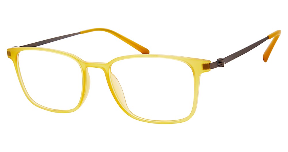 Modo 7016 rectangle eyeglasses in Matte Honey