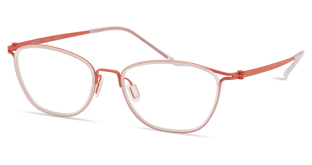 Modo 4430 round eyeglasses in Warm Pink