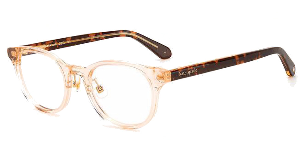 Kate Spade BAINA/F rectangle eyeglasses in Pink