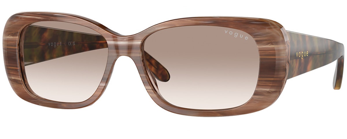 BROWN HORN / CLEAR GRADIENT BROWN