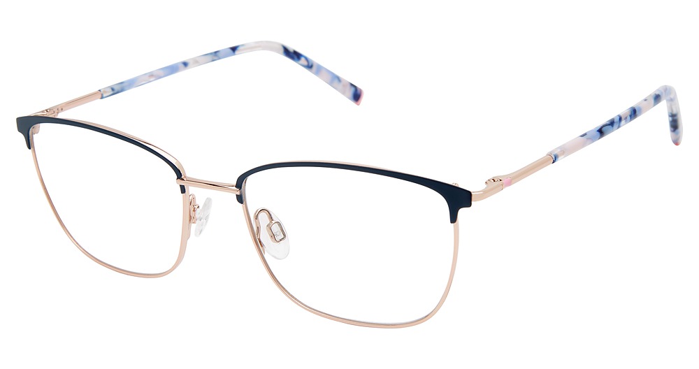 Navy/Rose Gold