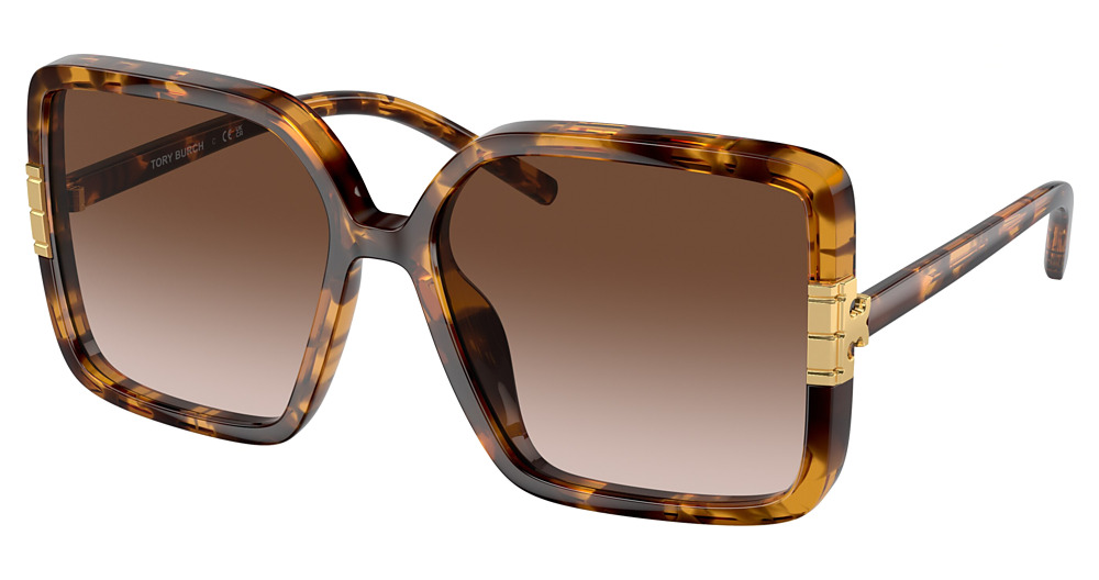 TORTOISE / LIGHT BROWN GRADIENT