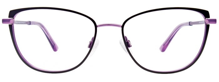 Black & Light Purple