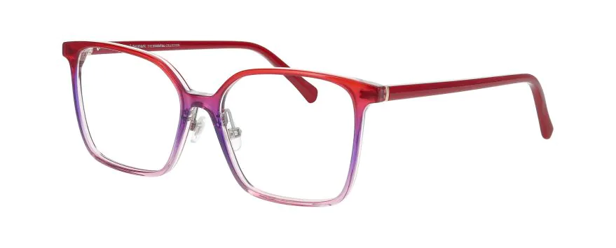 GRADIENT RED TO CRYSTAL