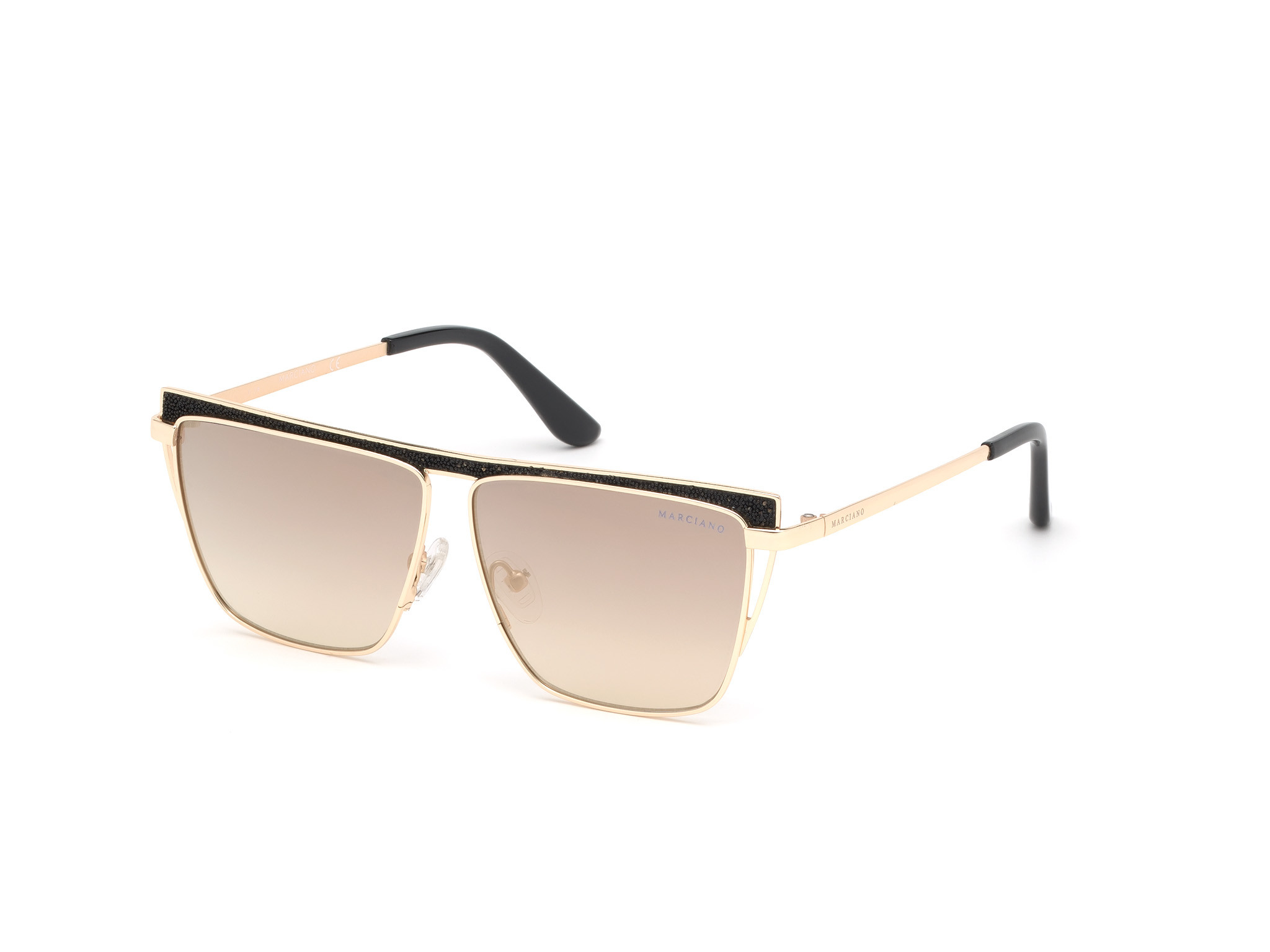 Gold / Smoke Mirror Lenses