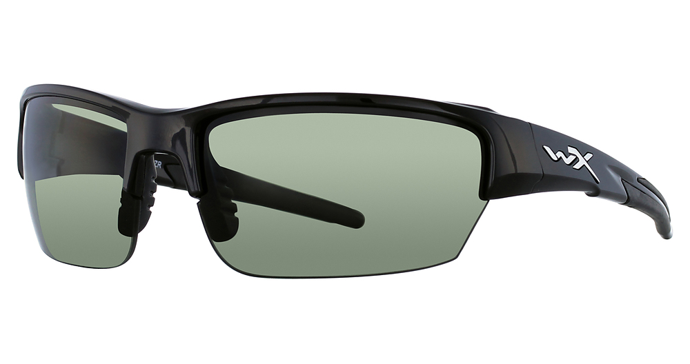Gloss Black / Polarized Smoke Green