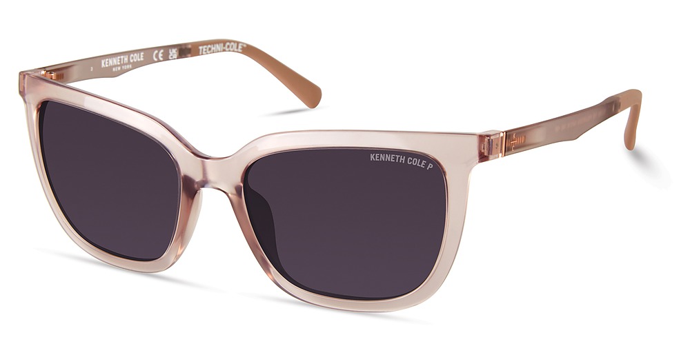 shiny pink / smoke polarized