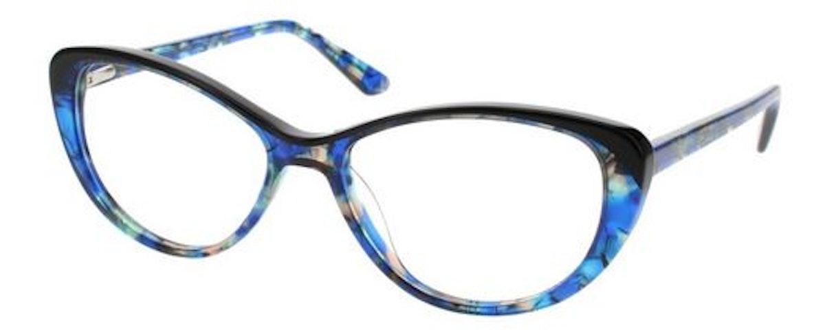 BLACK/BLUE MULTI