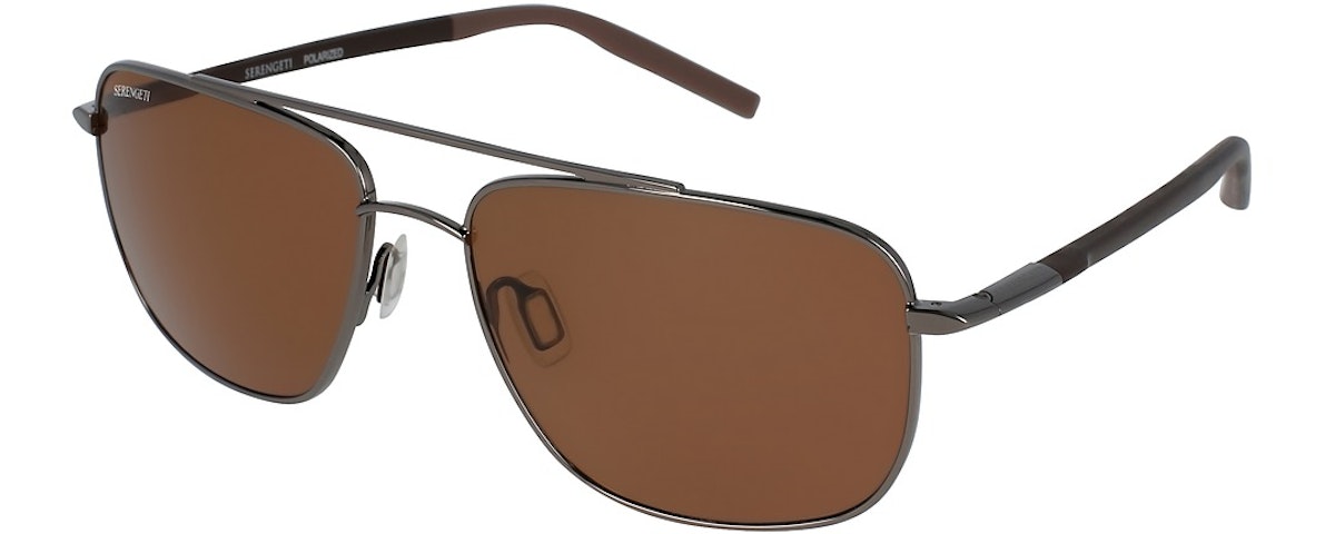 Shiny Gun Metal / Dark Brown / Chocolate Brown / Mineral Polarized Drivers
