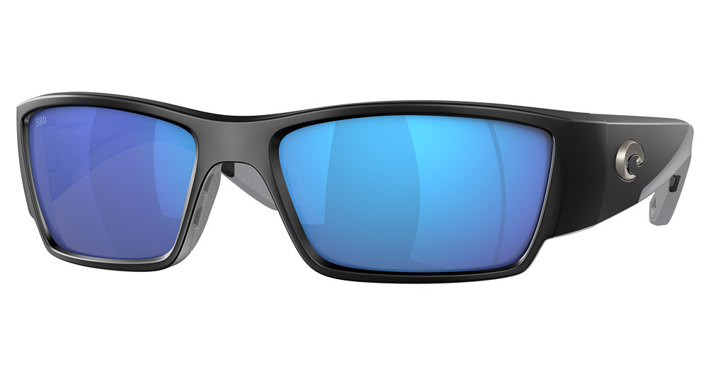 MATTE BLACK / BLUE MIRROR 580G