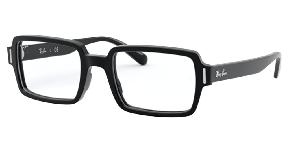 Ray-Ban RX5473 rectangle eyeglasses in Black