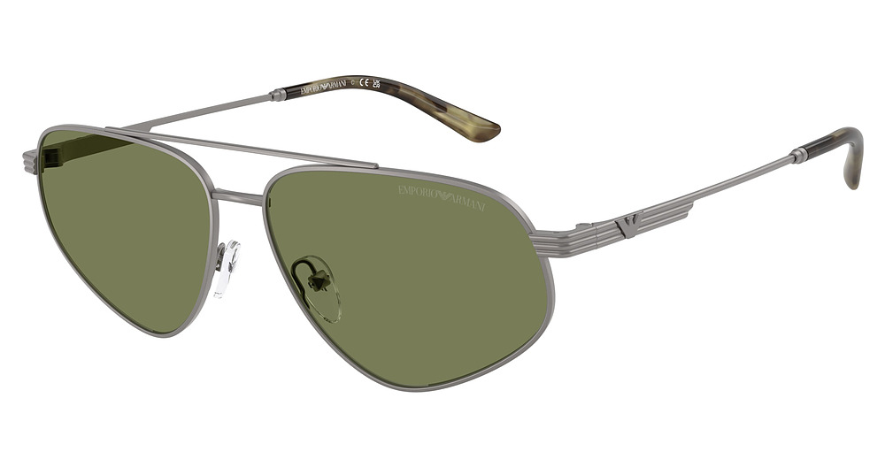MATTE GUNMETAL / GREEN