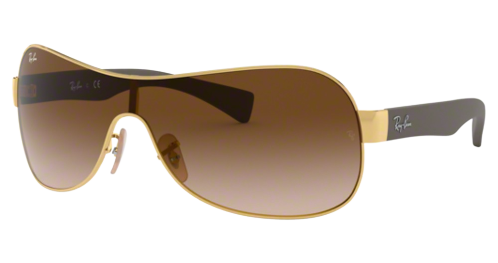 Ray-Ban RB3471 RB3471 aviator sunglasses in Arista/Brown Gradient Dark Brown