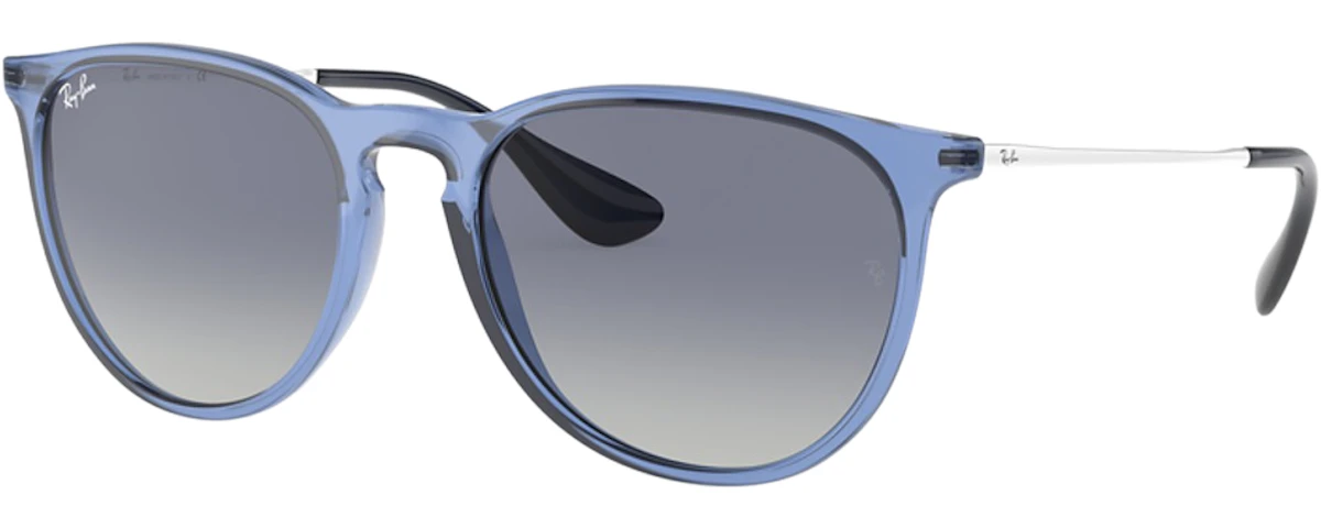 TRANSPARENT BLUE / LIGHT GREY GRADIENT DARK BLUE