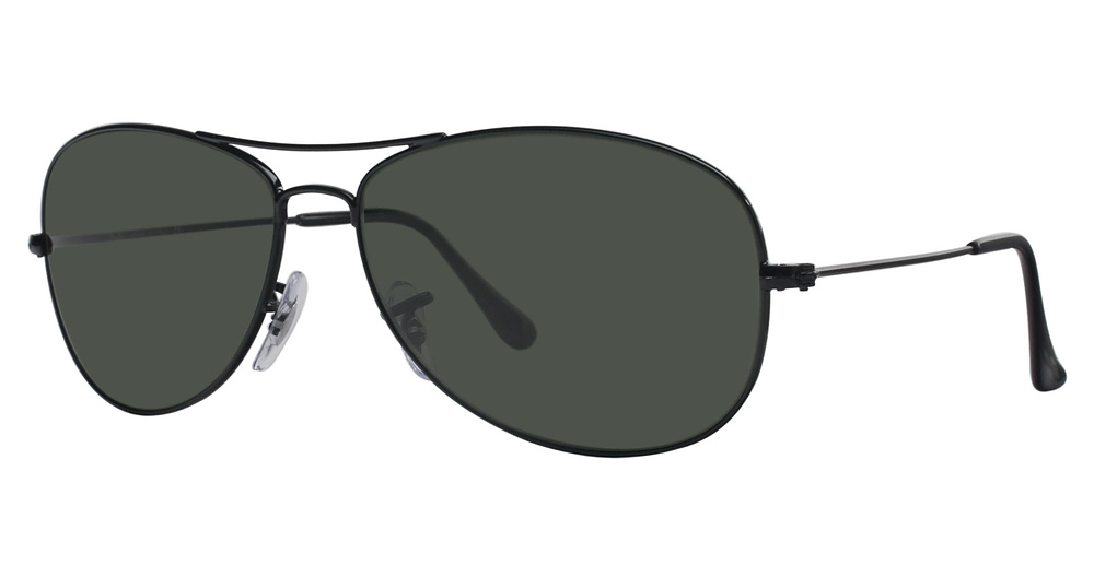Ray-Ban RB3362 COCKPIT sunglasses in Black/Crystal Green