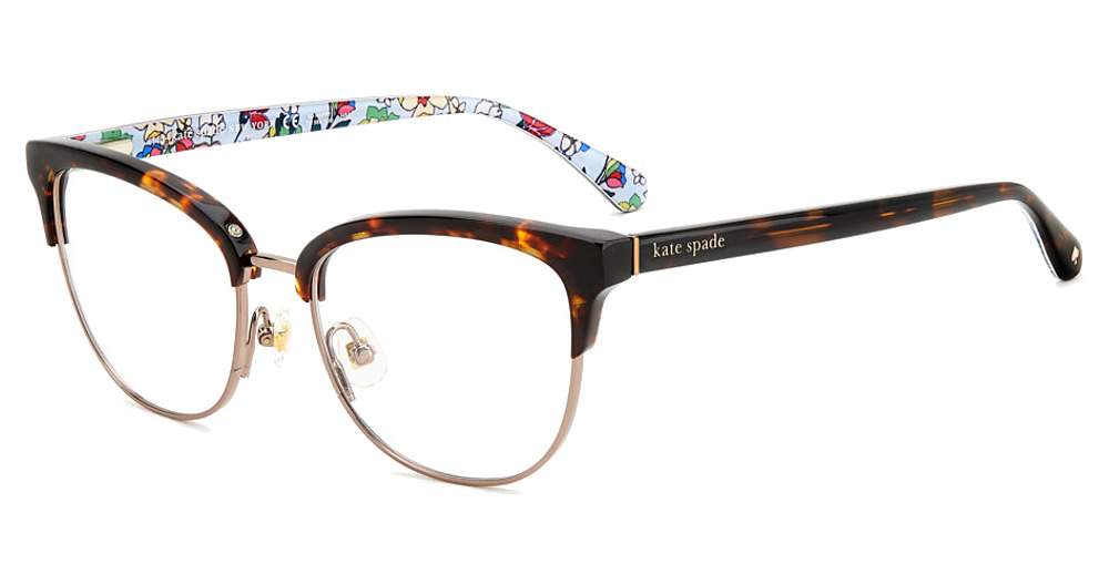 Kate Spade PAITYN/G/US round eyeglasses in Ptt Havana