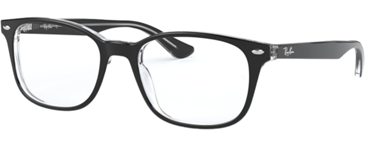 BLACK ON TRANSPARENT