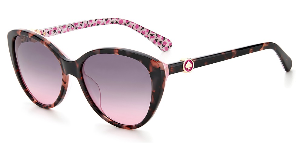 Kate Spade VISALIA/G/S cateye sunglasses in Pinkhavn/Grey Fuchsia