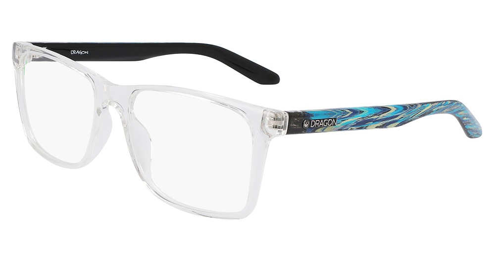 CLEAR CRYSTAL / BLUE RESIN