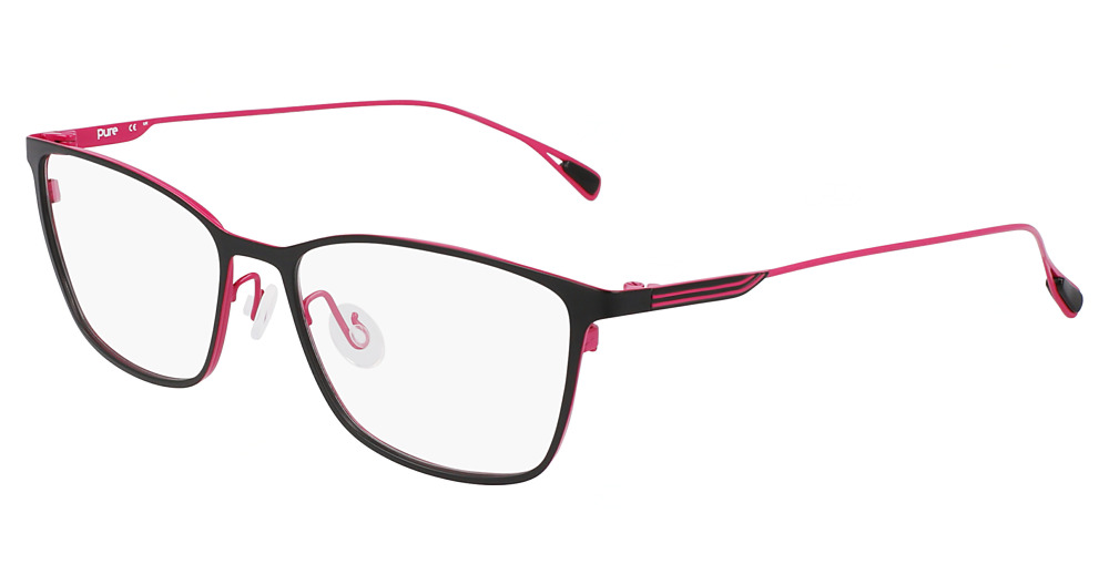 SATIN BLACK/ FUCHSIA
