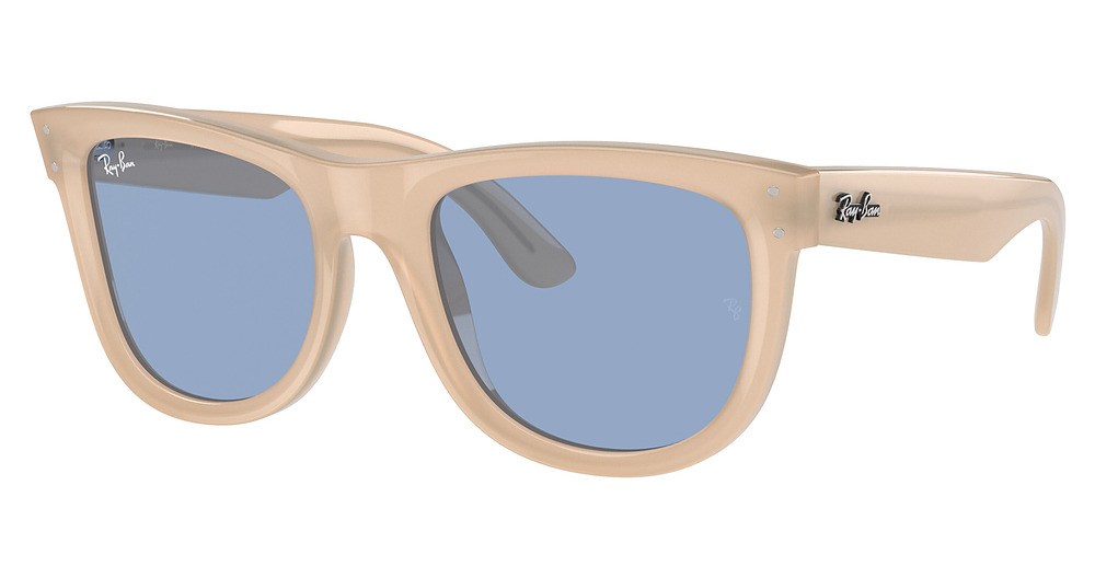 Ray-Ban RBR0502SF WAYFARER REVERSE sunglasses in Opal Beige/Honey/Light Blue