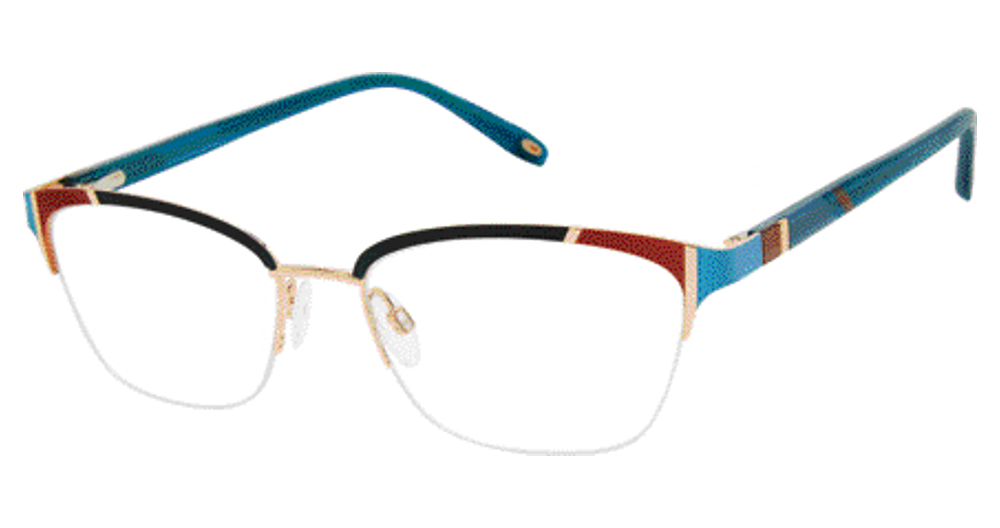 Teal/Red/Blue