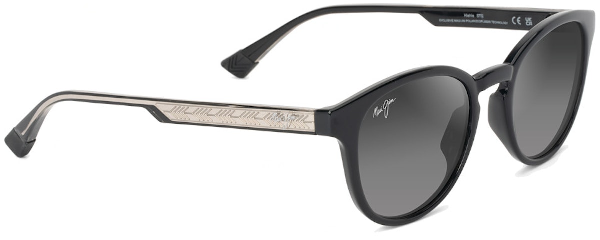 Shiny Black w/ Translucent Light Grey / Neutral Grey