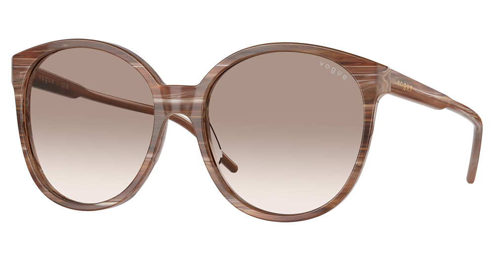BROWN HORN / CLEAR GRADIENT BROWN