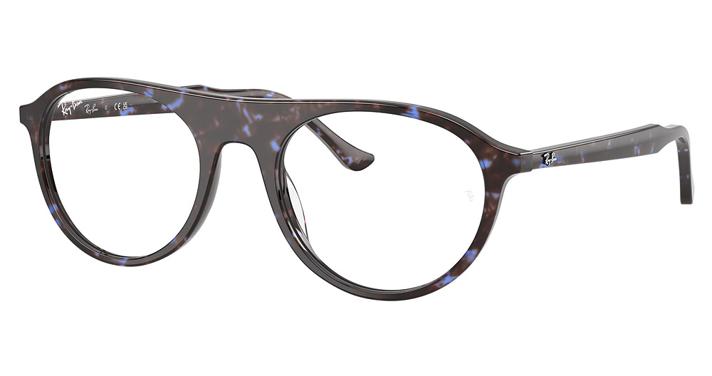 Ray-Ban RX5441 eyeglasses in Havana Blue Turtle