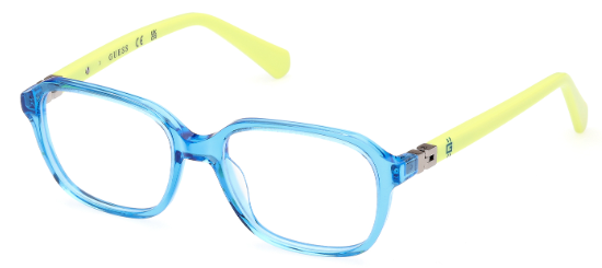 shiny blue