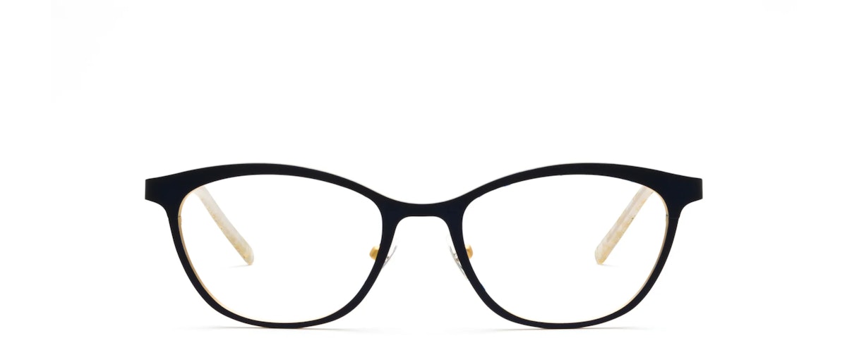 NAVY OUTSIDE MATTE GOLD INSIDE