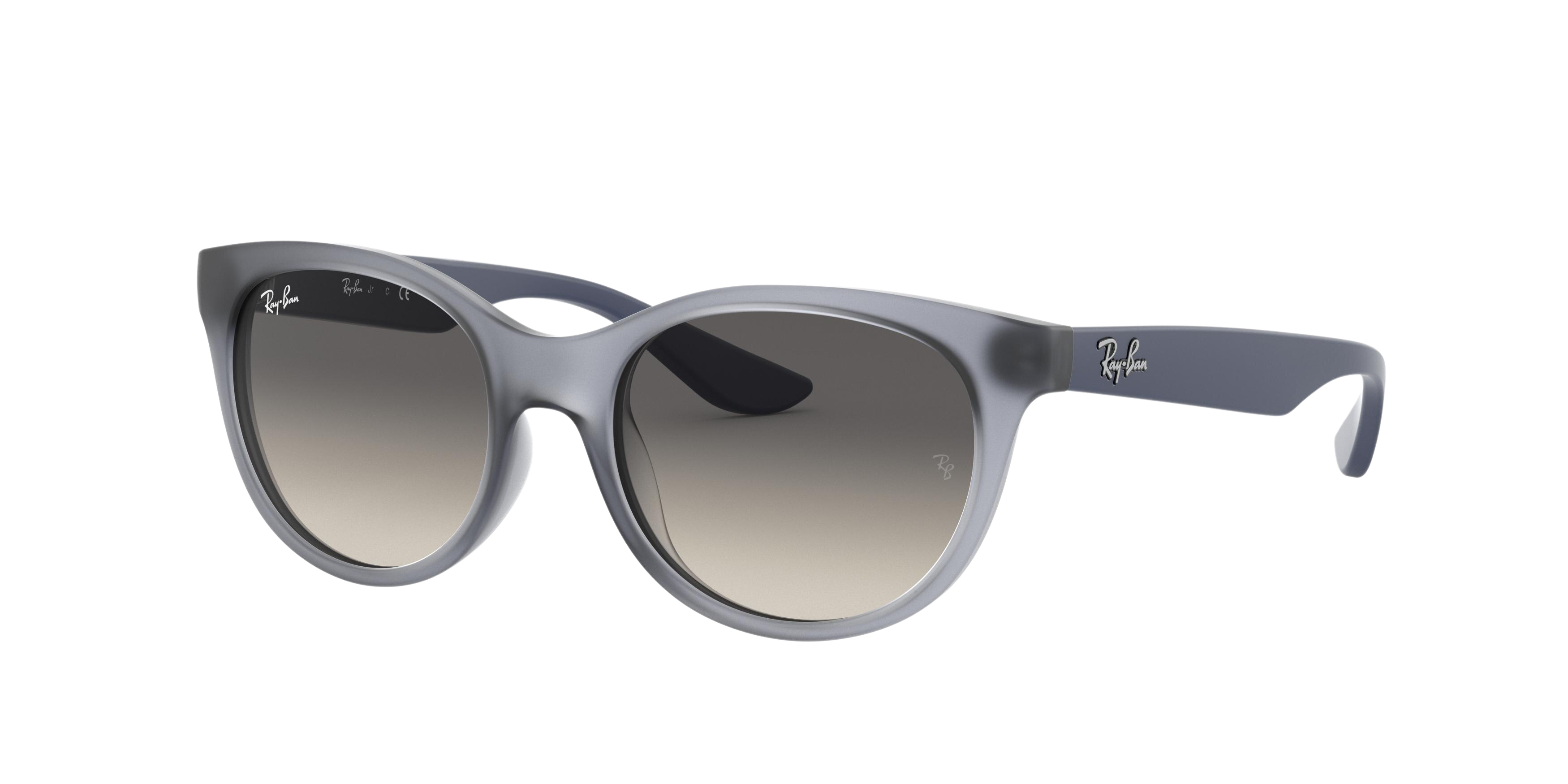 Ray-Ban RJ9068S square sunglasses in Rubber Trasp Grey