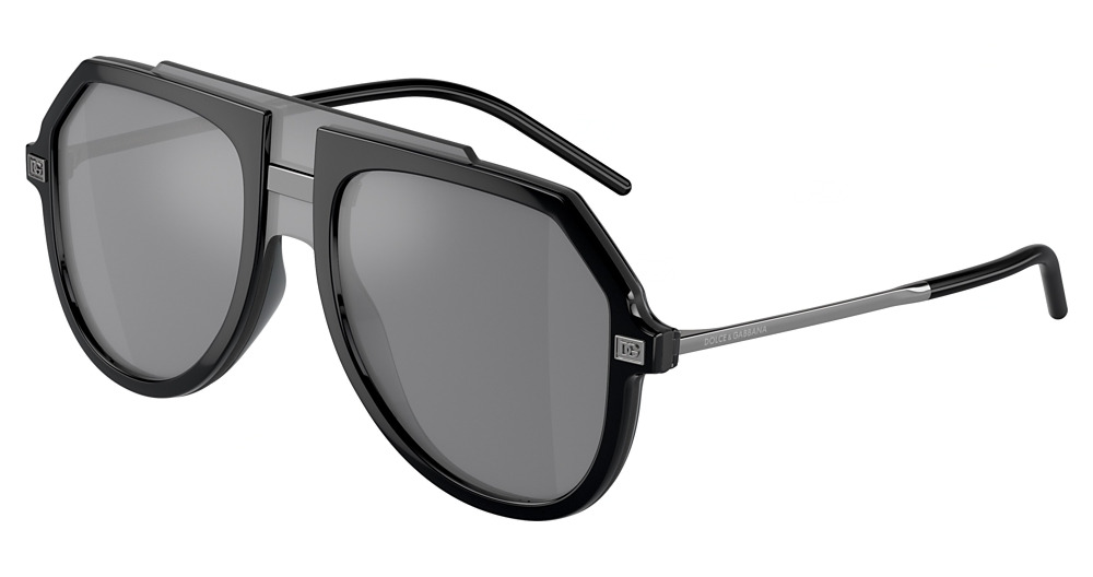 BLACK / GREY MIRROR BLACK