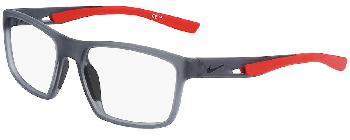 Matte Dark Grey/University Red