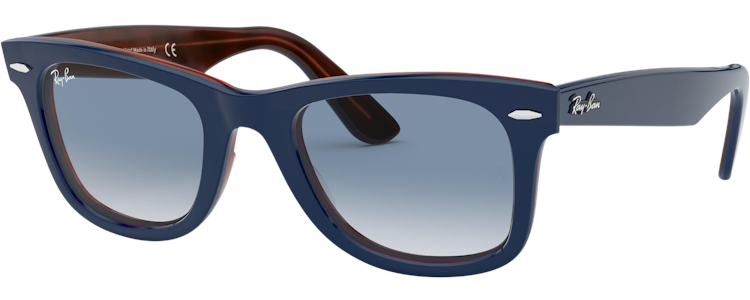 TOP BLUE ON RED HAVANA