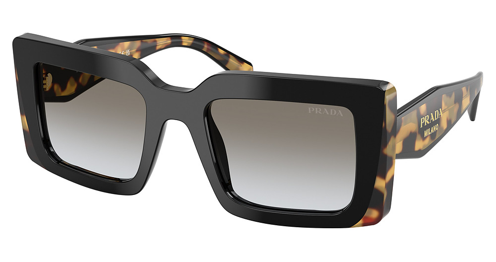 BLACK/MEDIUM TORTOISE / GREY GRADIENT
