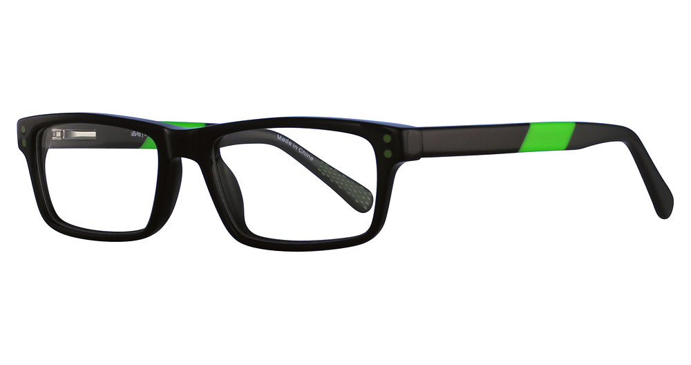 Black/Neon Green