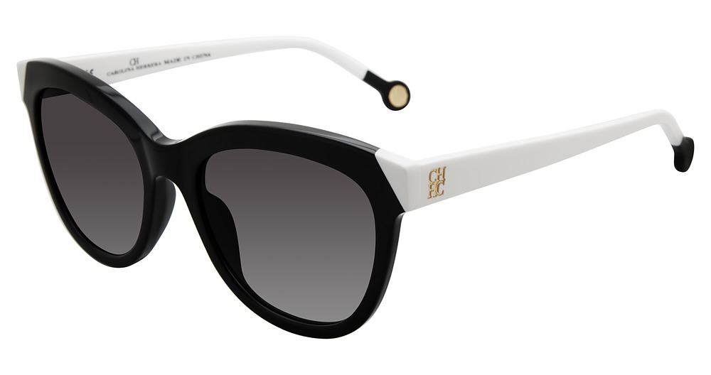 Carolina Herrera SHE743 cateye sunglasses in Black 0700