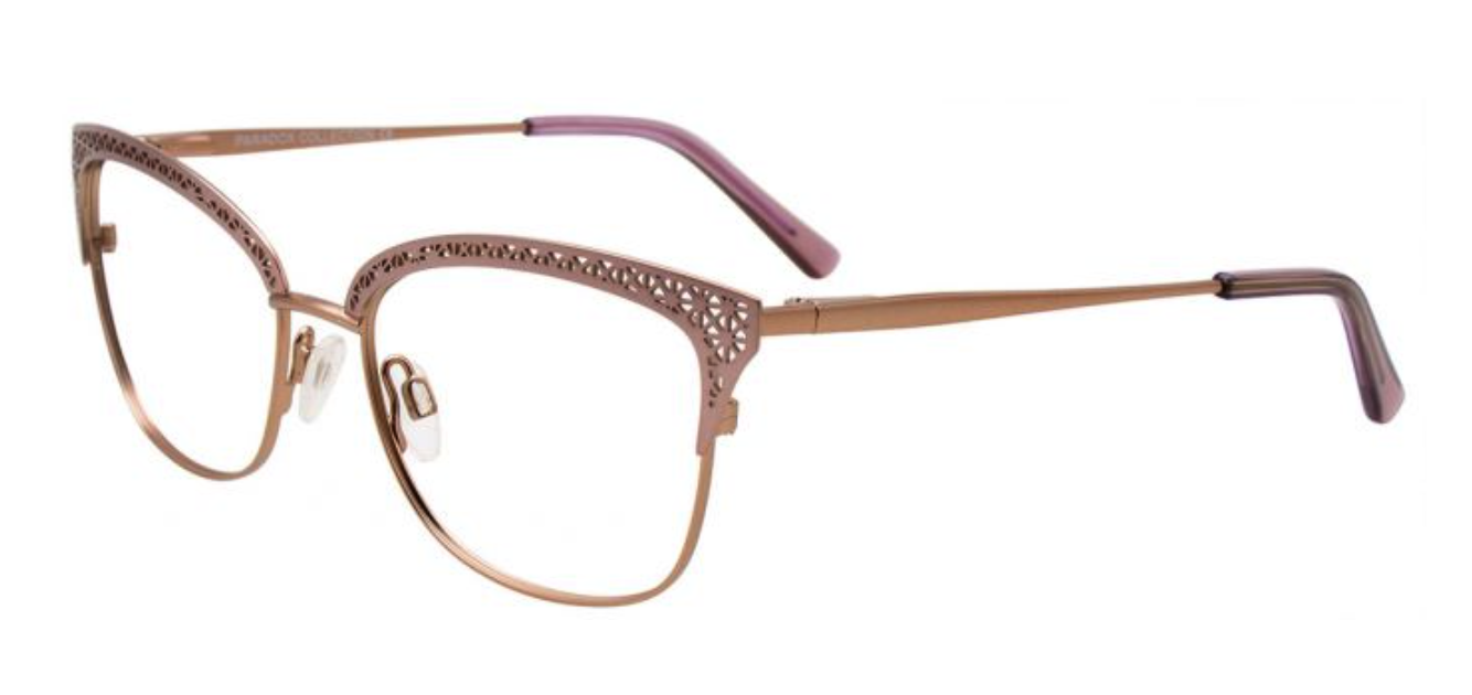 Satin Light Pink & Rose Gold